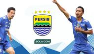 Persib Bandung, Thom Haye dan Beckham Putra Nugraha. (Bola.com/Wiwig Prayugi)