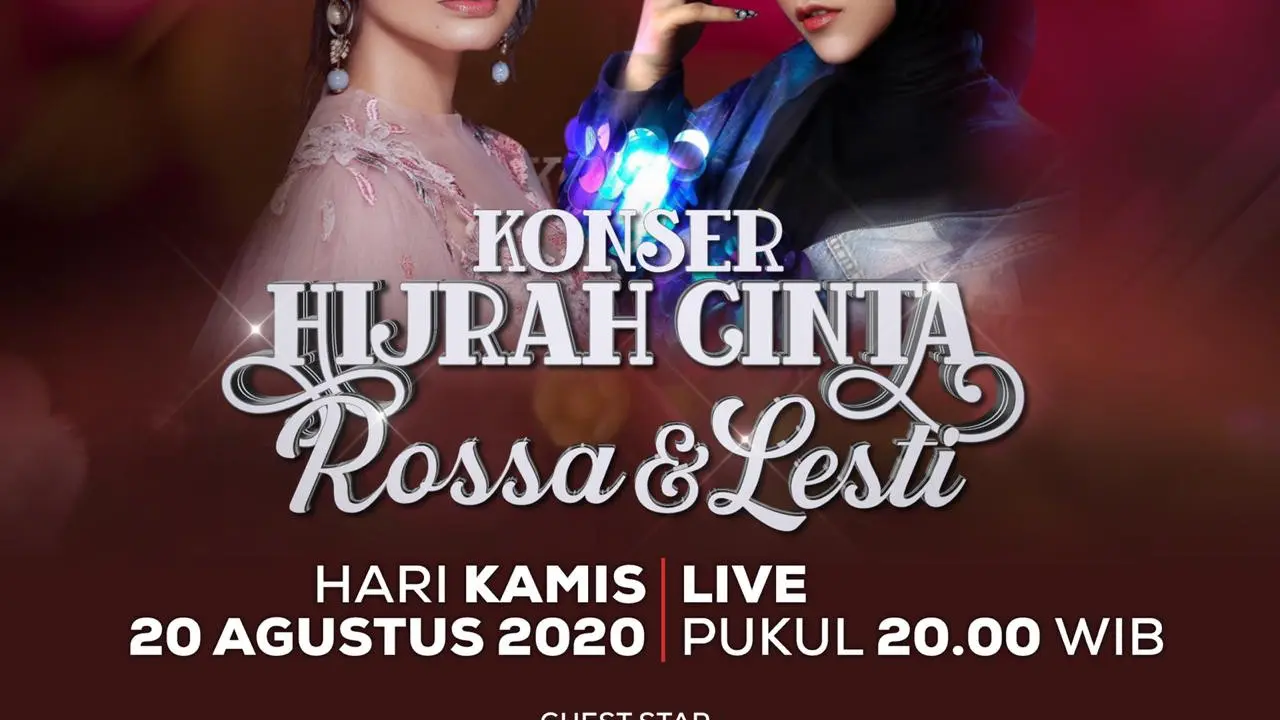 Konser Hijrah Cinta Rossa dan Lesti