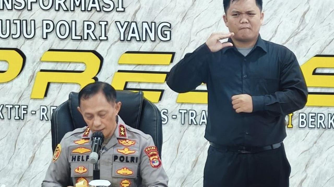 2 Begal Tembak Kepala Polisi di Lampung Ditangkap, Terungkap Pelaku Rebut Senpi Bripka Arya