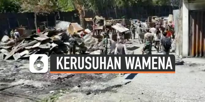 VIDEO: Wamena Kondusif, Puing Sisa Kerusuhan Dibersihkan