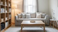 Cara Menata Furniture Besar di Ruangan Kecil agar Tidak Sesak (AI)