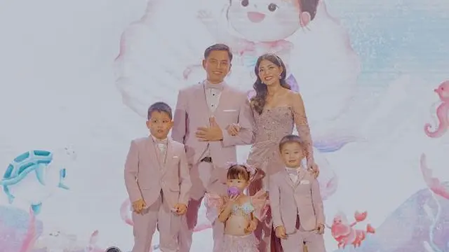 Margenie MG merayakan ultah anaknya, Clara Marianne Surya dengan meriah.