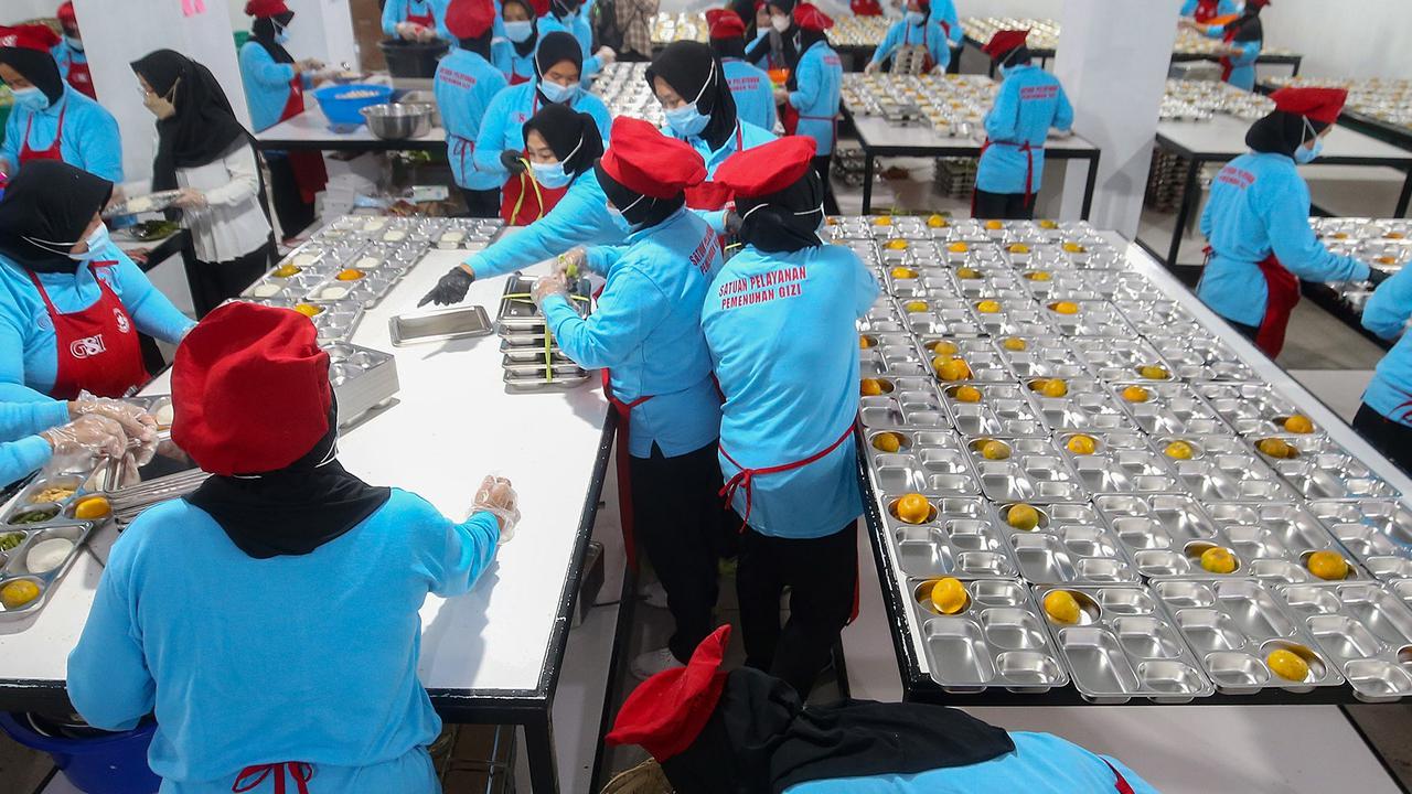 Dapur Makan Bergizi Gratis di Depok