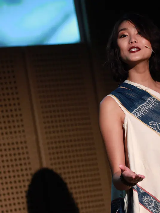 Dominique melihat 80 persen di film didominasi perempuan. Perempuan banyak yang menjadi produser dengan film yang berkualitas. (Deki Prayoga/Bintang.com)