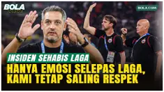 Pelatih Arema FC Marcos Santos menjelaskan insiden pascalaga melawan Persija Jakarta di SUGBK, Minggu (8/2/2026). Ia menilai situasi terjadi karena emosi pertandingan, tetap menghormati Mauricio Souza, serta mengapresiasi kehadiran Aremania.