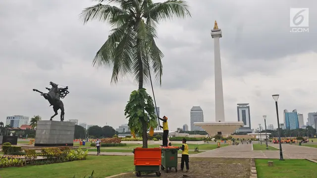 Dipercantik, Taman Monas Bakal Ditata Ulang