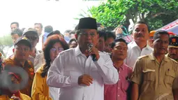 Ormas yang datang mendukung Prabowo-Hatta adalah Parade Nusantara, Persatuan Perangkat Desa Indonesia (PPDI), serta Musyawarah Kekeluargaan Gotong Royong (MKGR), Jakarta, Selasa (10/6/2014) (Liputan6.com/Miftahul Hayat).