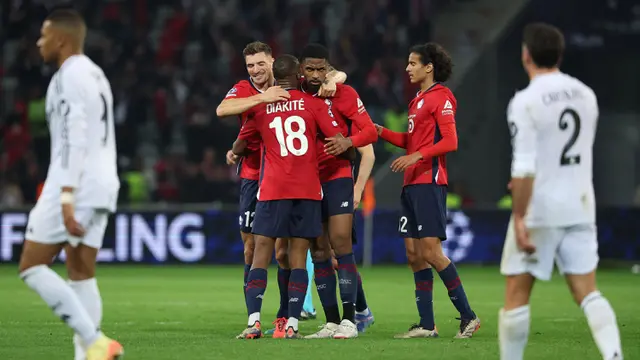 Bertamu ke Markas Lille, Real Madrid Tak Berkutik