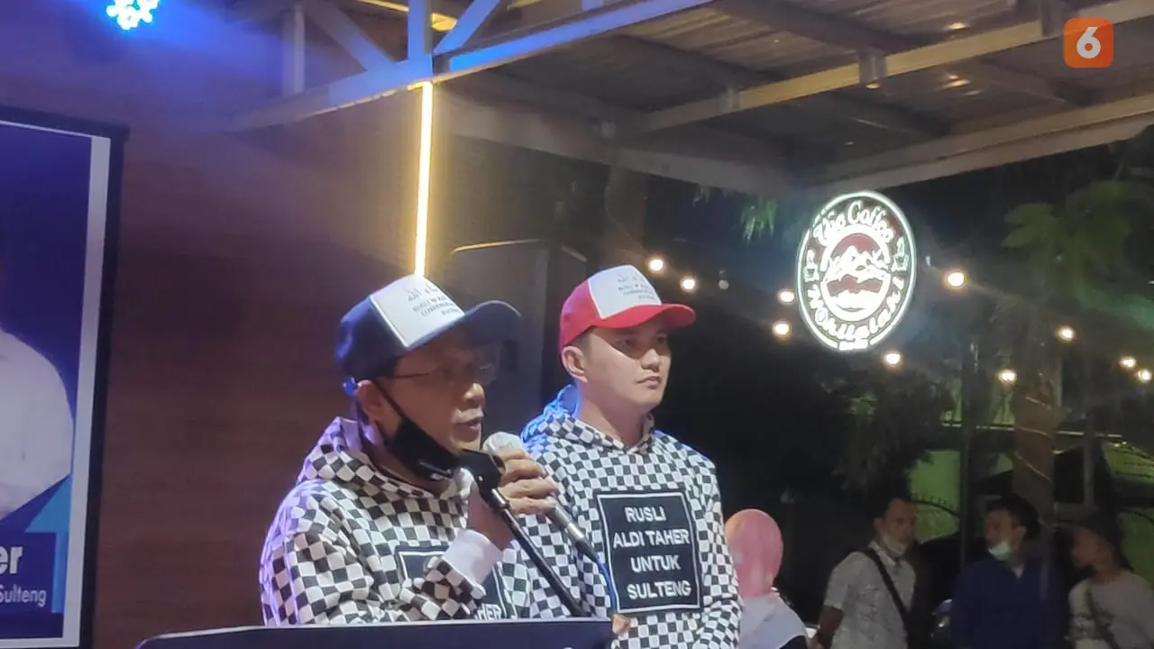 Deklarasi pasangan Rusli dg Palabbi dan Aldi Taher sebagai bakal calon gubernur dan wakil gubernur sulteng