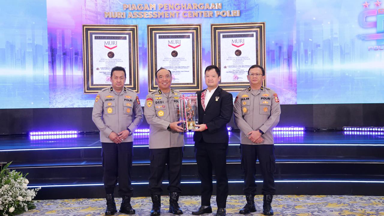MURI Anugerahkan Tiga Penghargaan untuk Assessment Center Polri