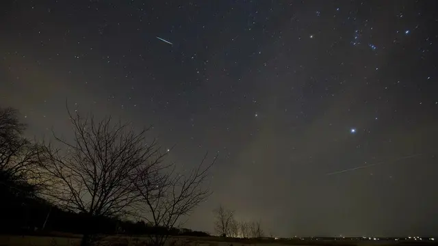 Hujan Meteor Geminids pada 12 Desember 2009