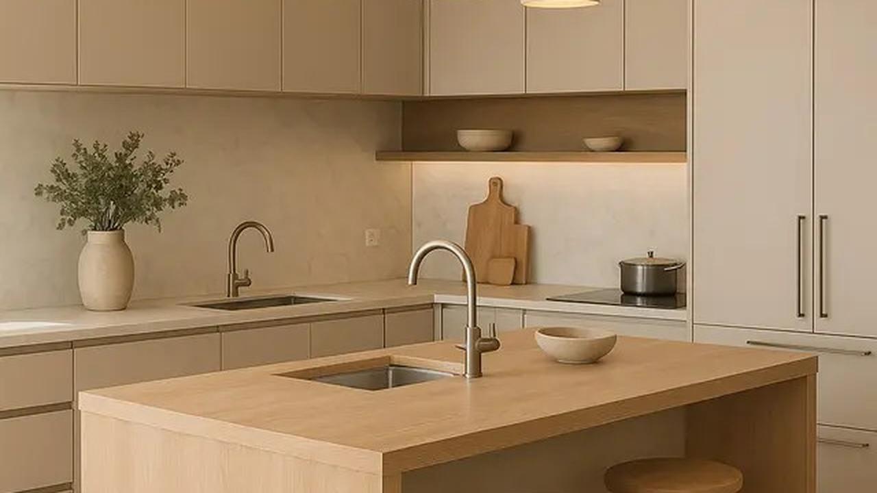 7 Tren Desain Dapur 2025, Perpaduan Modern dan Sentuhan Alami
