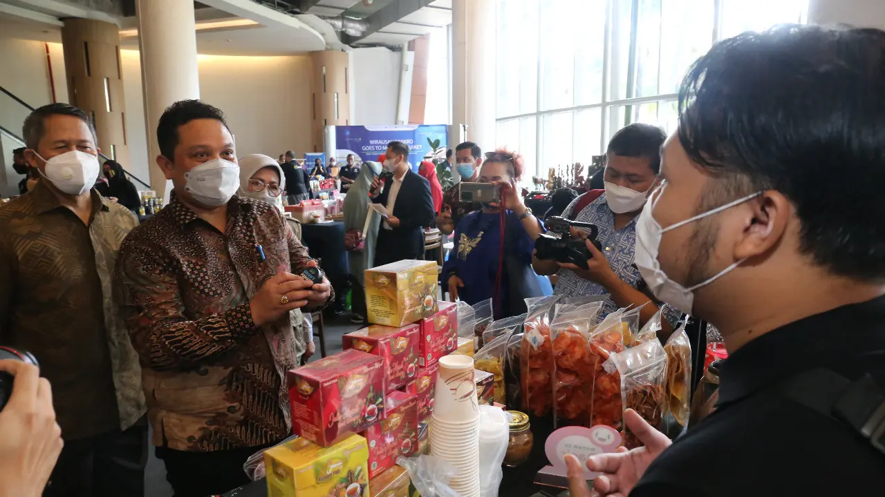 Kemnaker Gelar Bazar Wirausaha Mikro