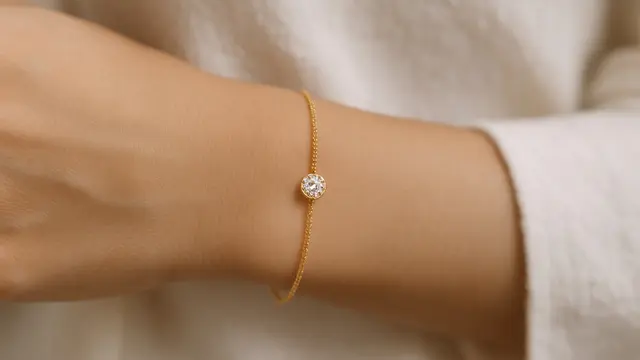 Model Gelang Emas Tali Terbaru (created by AI)