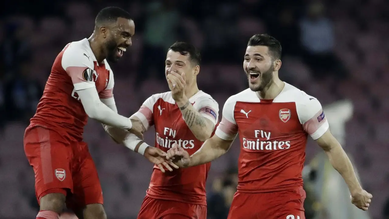 Striker Arsenal, Alexandre Lacazette.