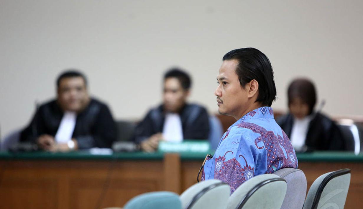 Alasannya hakin menolak karena telah menyentuh pokok perkara dan mesti dibuktikan lebih lanjut dalam proses persidangan, Jakarta, (22/10/14). (Liputan6.com/Miftahul Hayat)