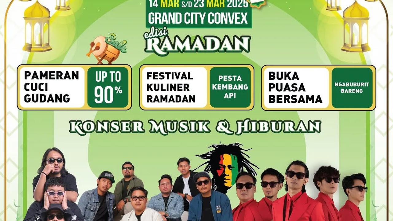 Daftar Konser di Bulan Ramadan 2025, Ada KapanLagi Buka Bareng BRI Festival yang Banjir Superstar!