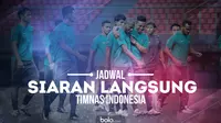 Jadwal siaran langsung timnas Indonesia. (Bola.com/Dody Iryawan)
