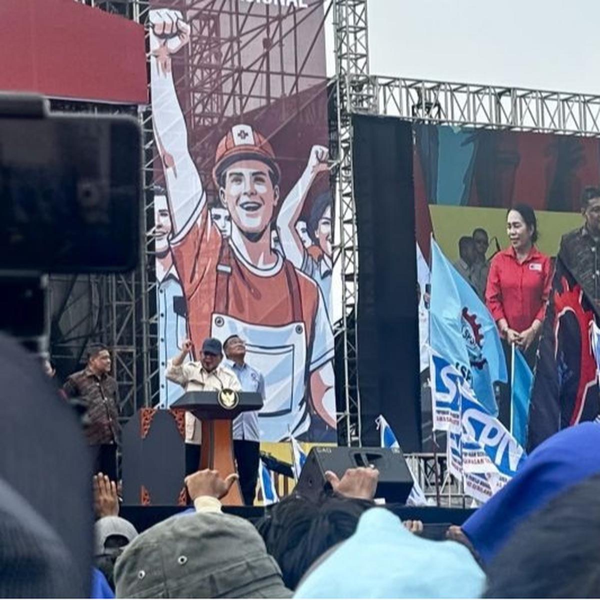 Presiden Prabowo Janji Pertemukan Buruh dan Pengusaha di Istana Bogor