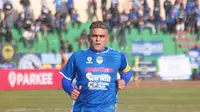 Cristian Gonzales saat membela PSIM melawan Persik Kediri (1/7/2019). (Bola.com/Vincentius Atmaja)