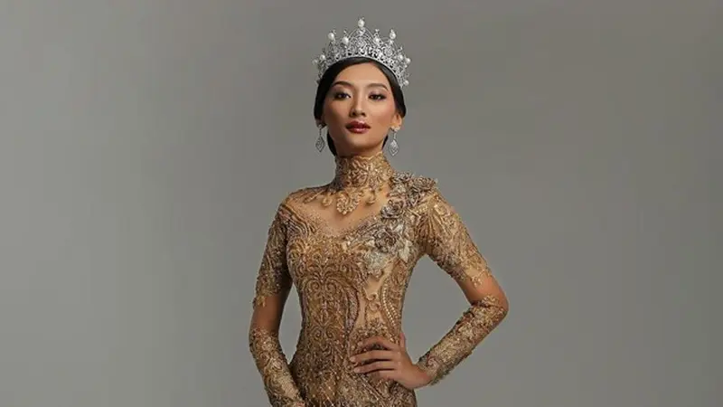 7 Pesona Adinda Cresheilla, Puteri Indonesia Pariwisata 2022 saat Pakai Kebaya