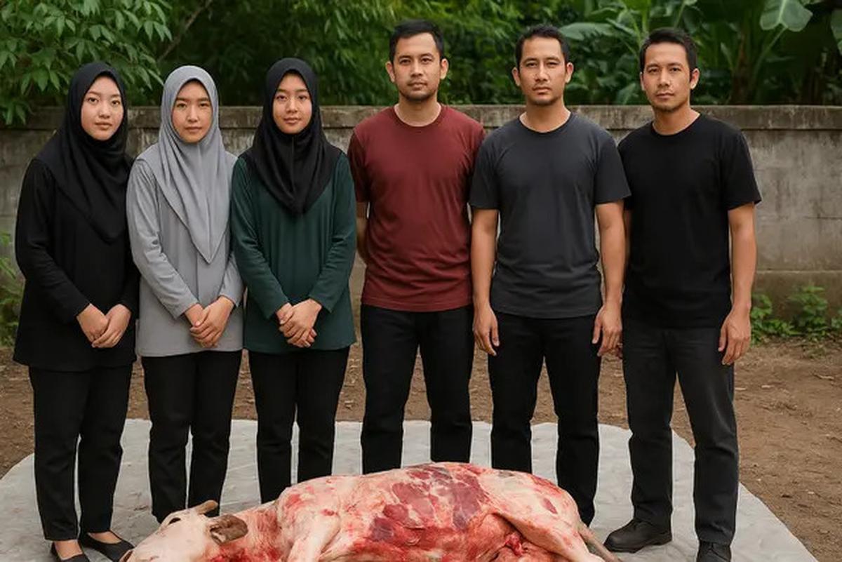 10 Rekomendasi Baju untuk Panitia Qurban Biar Enggak Ribet saat Potong Daging