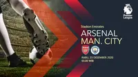 Arsenal vs Manchester City (Liputan6.com/Abdillah)