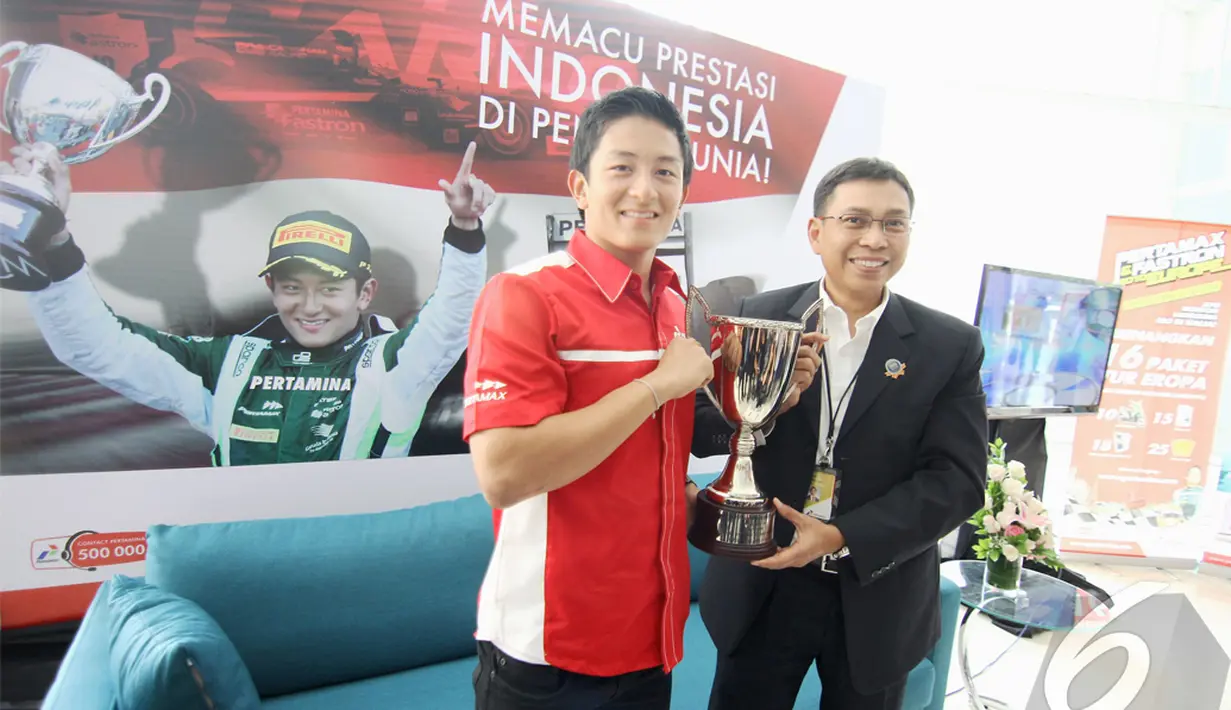 Race Monaco yang dimenangkannya ini adalah race ketiga. Rio mengaku dalam race ini beratnya turun 2 kg (Liputan6.com/Faizal Fanani).