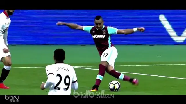 Berita video gol-gol terbaik Liga Inggris sejauh ini, salah satunya dengan assist rabona Dimitri Payet. This video presented by BallBall.