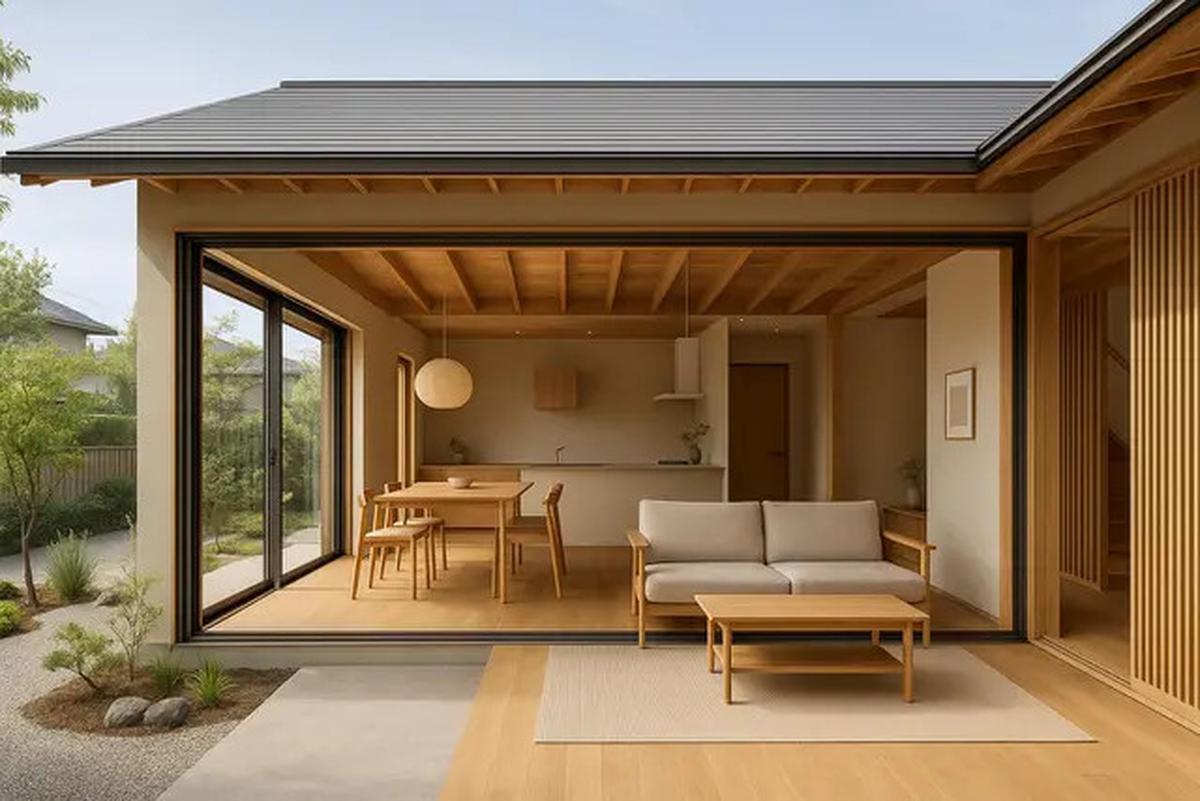 7 Desain Rumah Minimalis Gaya Jepang Modern 1 Lantai 2025, Simpel dan Menenangkan