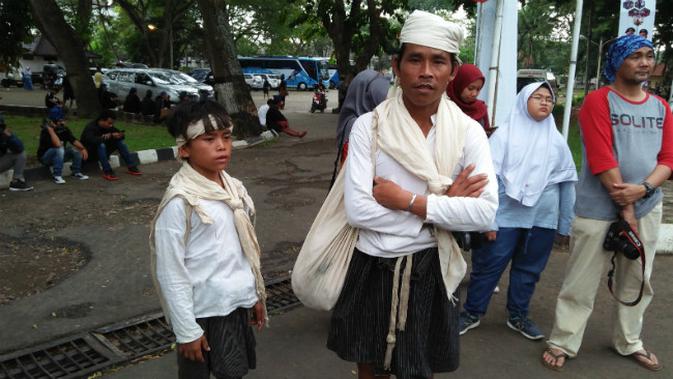 Cerita Sarim, Peserta Terkecil Seba Badui Semangat Berjalan Ratusan Kilometer