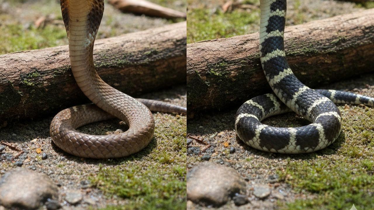 Sering Muncul di Kebun, Ini Perbedaan Anak Ular Kobra dan Ular Weling yang Harus Diwaspadai