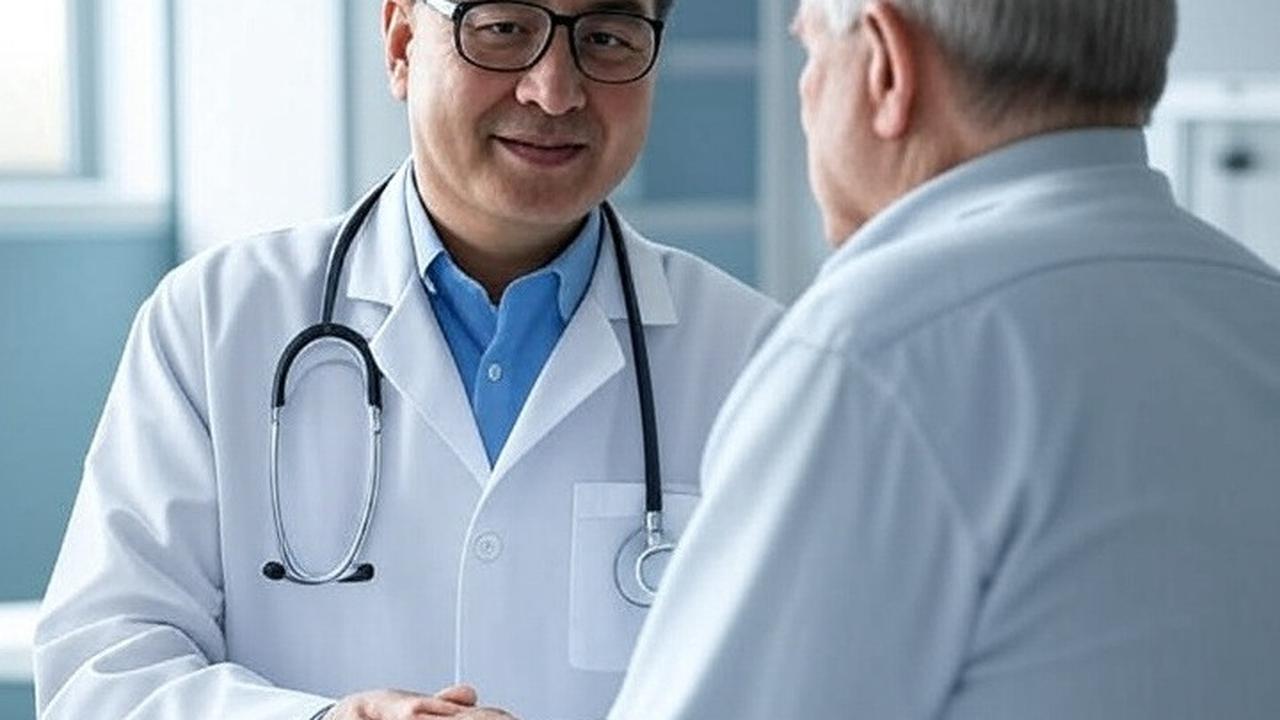 ilustrasi dokter dan pasien