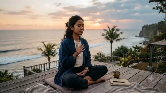 Menenangkan Diri saat Overthinking Melanda (AI Generated)