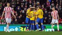 Dramatis, Stoke Imbangi Southampton