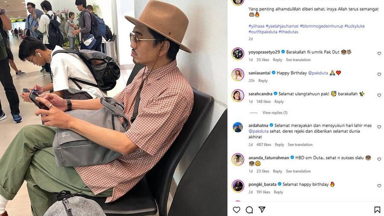 Potret Duta Sheila on 7 Genap Berusia 45 Tahun, Mata Tak Bisa Berdusta - Cara Lihat HP Bikin Fans Ngakak