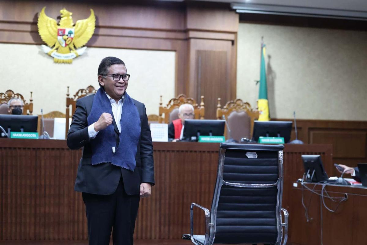 Hasto Kristiyanto jalani sidang perdana