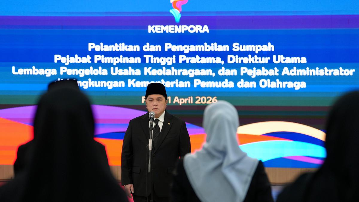 Erick Thohir Lantik Dirut LPUK, Fokus Kelola Aset Kemenpora  #Bola