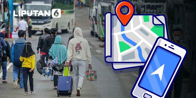 Infografis Deretan Aplikasi Pantau Jalur Mudik Lebaran 2026