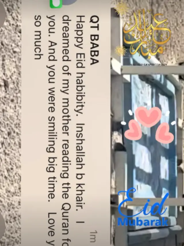 Bella Hadid Unggah Ucapan Selamat Lebaran Idul Fitri di Hari Jumat