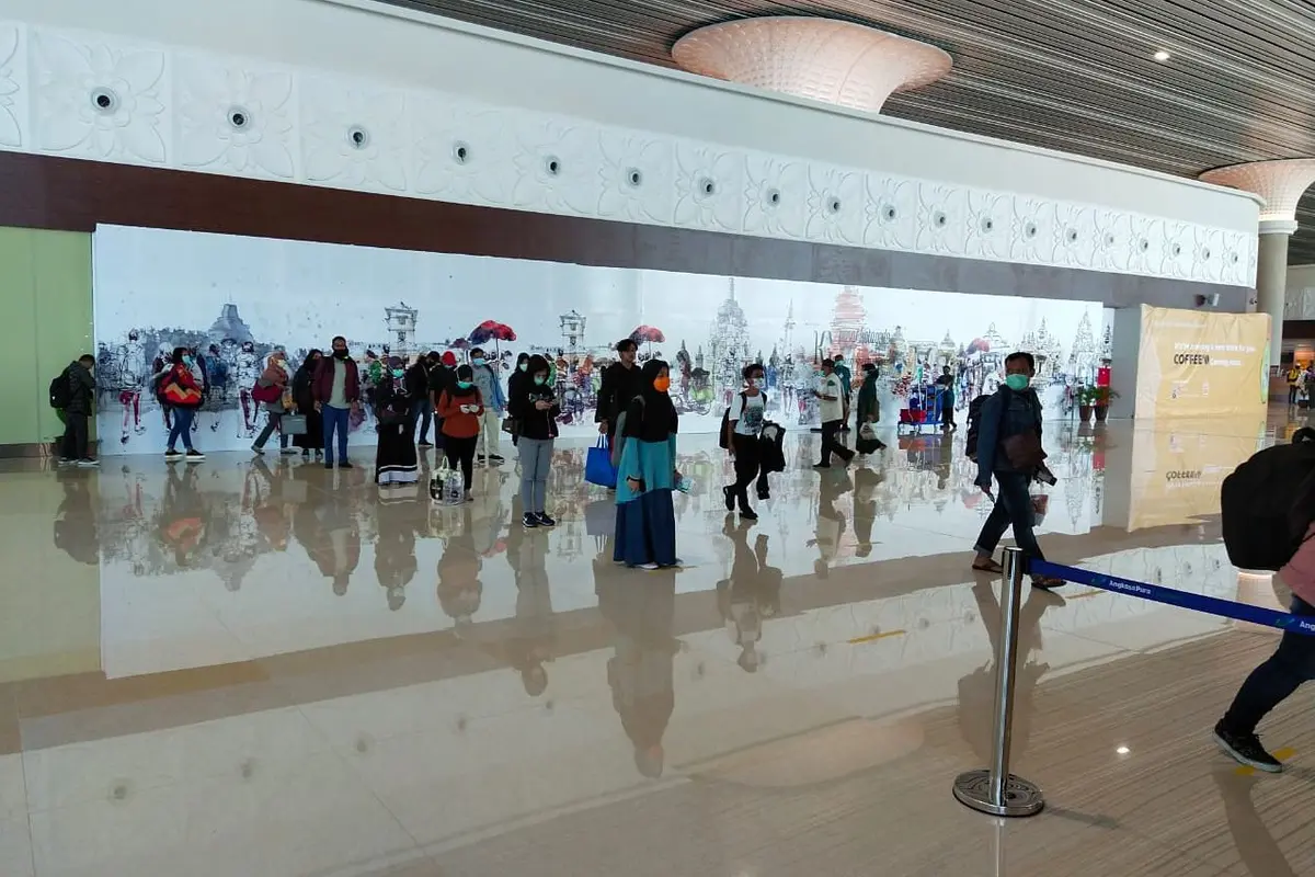 Bandara Internasional Yogyakarta (YIA) di Kulon Progo beroperasi secara penuh. (Dok AP I)