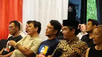 Relawan IndonesiAnies menggandeng Relawan Progresif dan Relawan Jaga Demokrasi menggelar acara Democracy Fest di Tebet, Jakarta Selatan, Kamis (8/2/2024) (Istimewa)