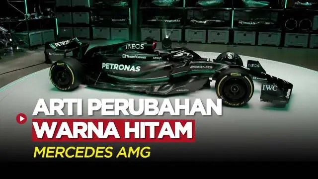 Berita Video, Tampil Lebih Elegan, Mercedes AMG W14 Kembali Mengaspal dengan Warna Hitam di Formula 1