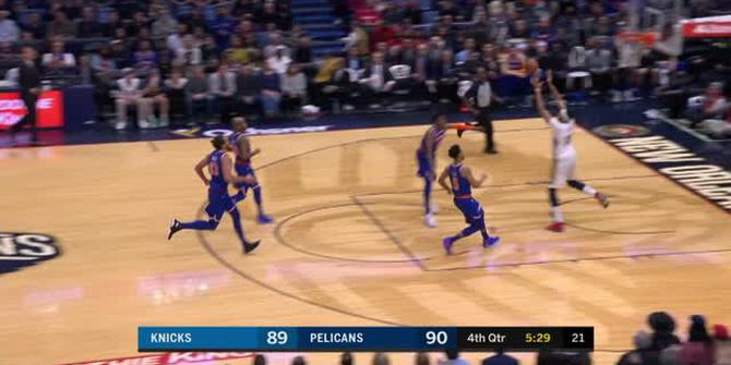 VIDEO : GAME RECAP NBA 2017-2018, Knicks 105 vs Pelicans 103