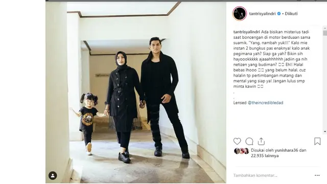 Tantri Kotak (Foto: Instagram)