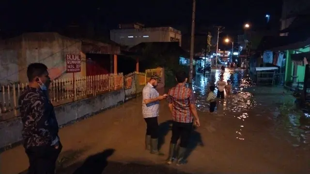 Banjir di Tebing Tinggi