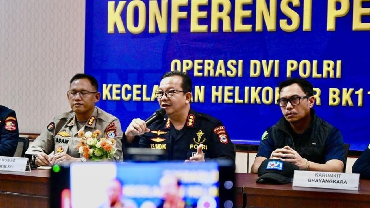 Terungkap! Mengapa Identifikasi 3 Korban Heli Jatuh Kalsel WNA Lebih Cepat Selesai Dibanding WNI?