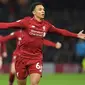 6. Trent Alexander-Arnold (Liverpool FC) - Bek, 19 Tahun, Overall 78 (AFP/Oli Greenwood)