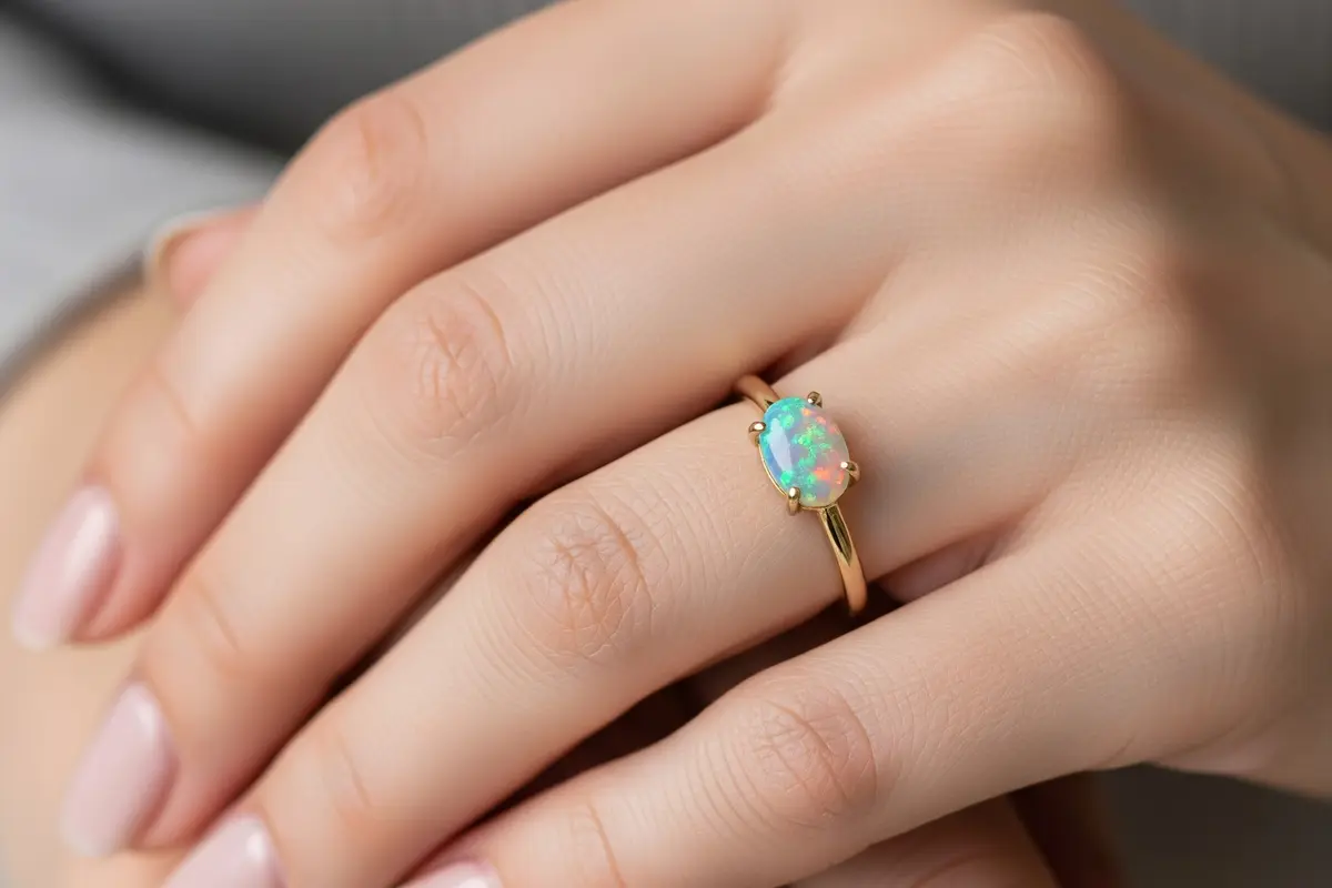 9 Model Cincin Emas Batu Opal Prediksi Tren 2026