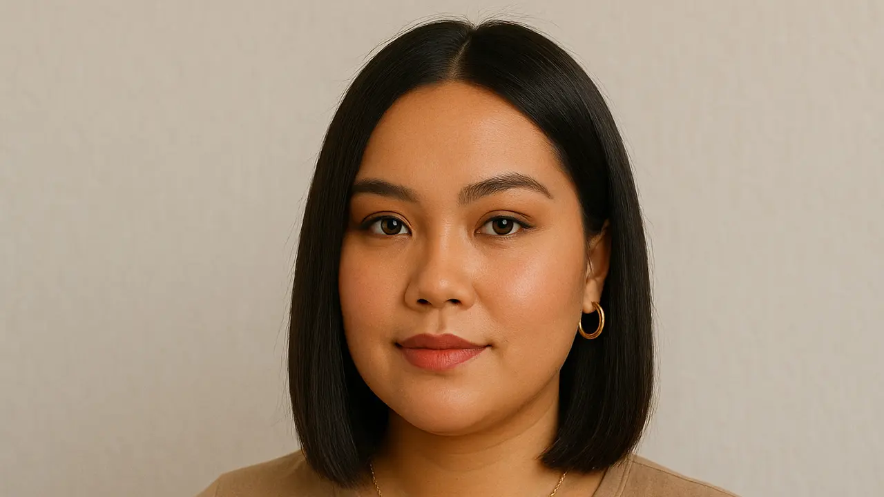 Model Rambut Wanita Korea untuk Wajah Bulat tanpa Poni (Foto: ChatGPT)